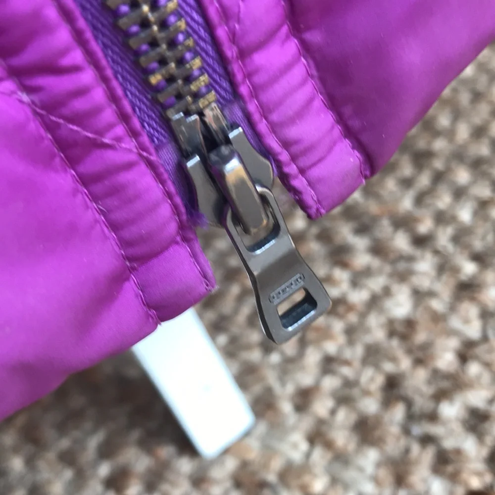 COACH Legacy Fur Trim 85 Percent Down Puffer Coat. Fur Trim. Size Large